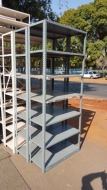 Open steel shelving 1